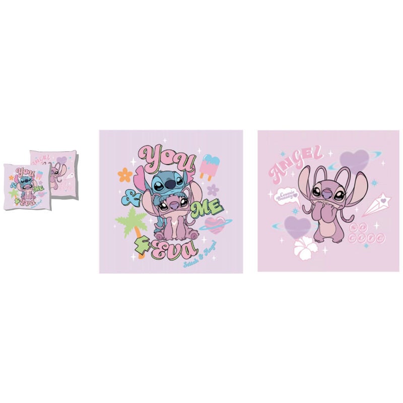 Cojin Angel & Stitch Disney DISNEY