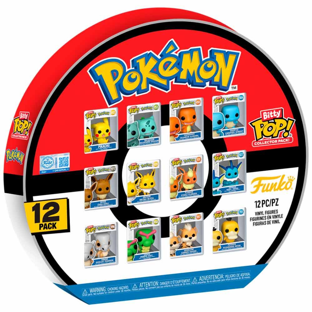 Figura Bitty POP Multipack Pokemon FUNKO
