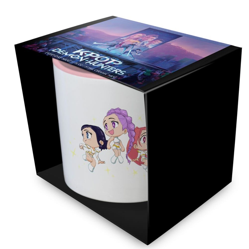 Taza Chibi KPop Demon Hunters 325ml PYRAMID