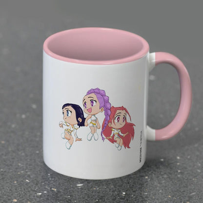 Taza Chibi KPop Demon Hunters 325ml PYRAMID