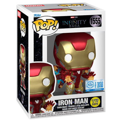 Figura POP Plus Marvel The Infinity Saga Iron Man Exclusive FUNKO