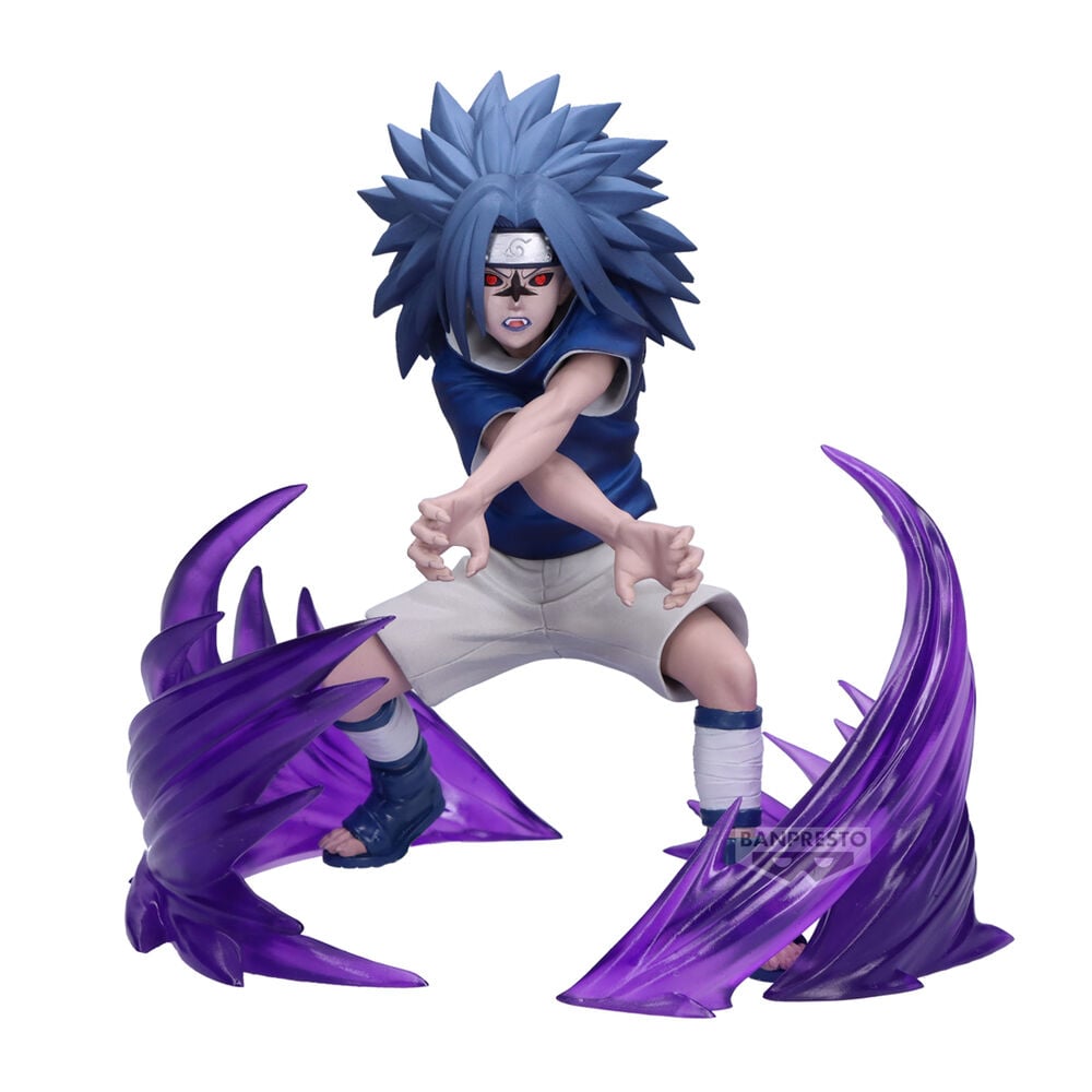 Figura Sasuke Uchiha Vibration Stars Naruto 72 Series 15cm BANPRESTO