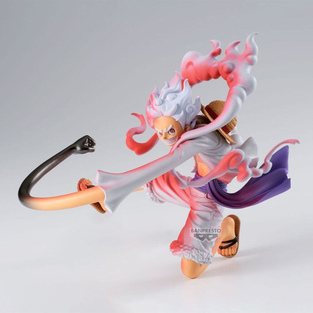 Figura Monkey D.Luffy Battle Record Collection One Piece 13cm BANPRESTO