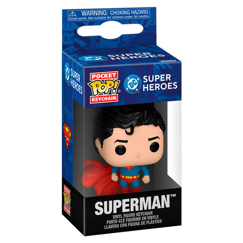 Llavero Pocket POP DC Comics Superman FUNKO
