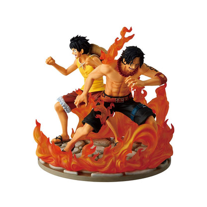 Figura Ichibansho Ace & Luffy Dramatic Memories One Piece 15cm BANPRESTO