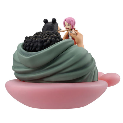 Figura Ichibansho Kuma & Bonney Dramatic Memories One Piece 13cm BANPRESTO