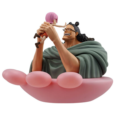 Figura Ichibansho Kuma & Bonney Dramatic Memories One Piece 13cm BANPRESTO