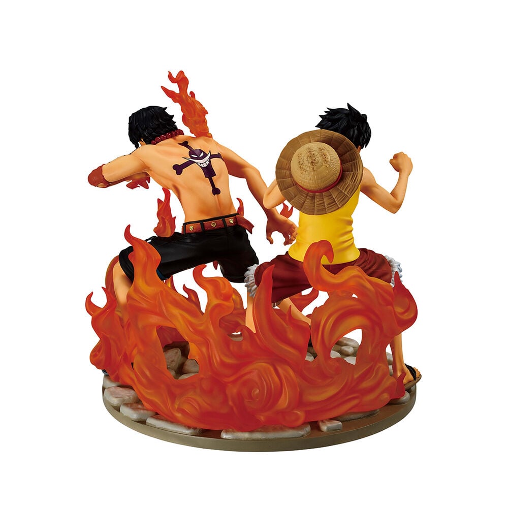 Figura Ichibansho Ace & Luffy Dramatic Memories One Piece 15cm BANPRESTO