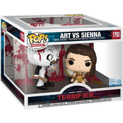 Figura POP Moments Terrifier Art vs Sienna Exclusive FUNKO