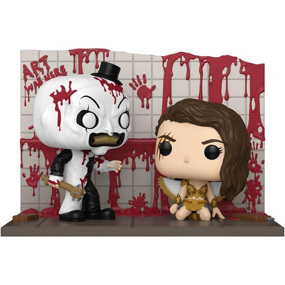 Figura POP Moments Terrifier Art vs Sienna Exclusive FUNKO