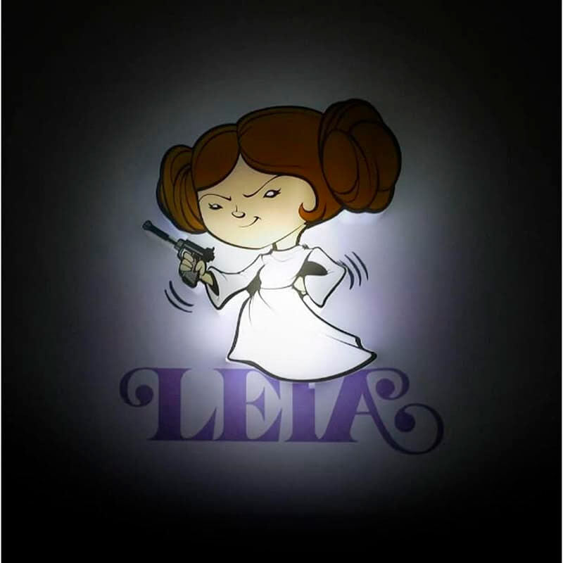 Lampara 3D Light FX mini Leia Star Wars 3D LIGHT FX
