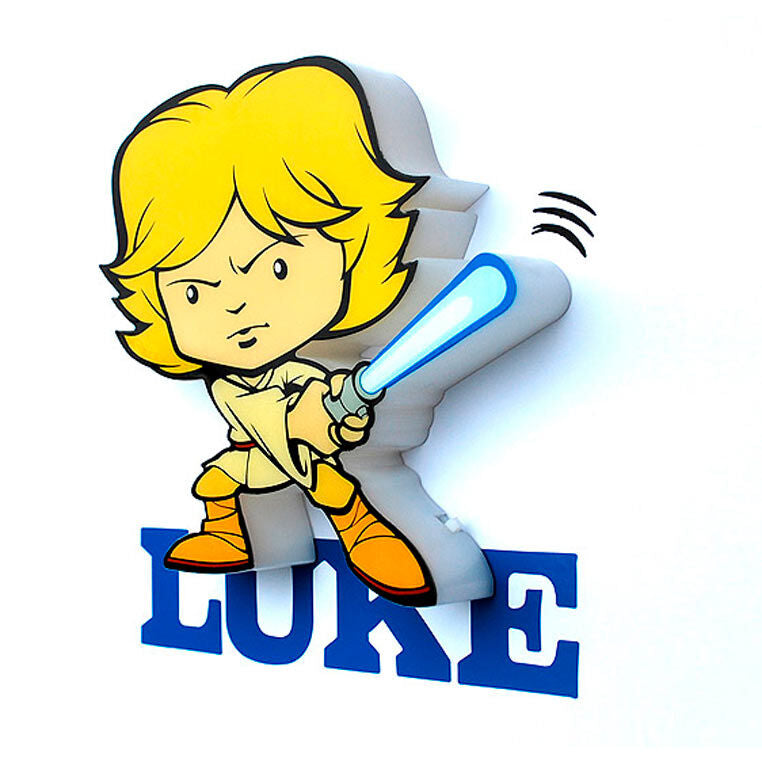 Lampara 3D Light FX mini Luke Skywalker Star Wars 3D LIGHT FX