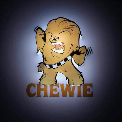 Lampara 3D Light FX mini Chewie Star Wars 3D LIGHT FX