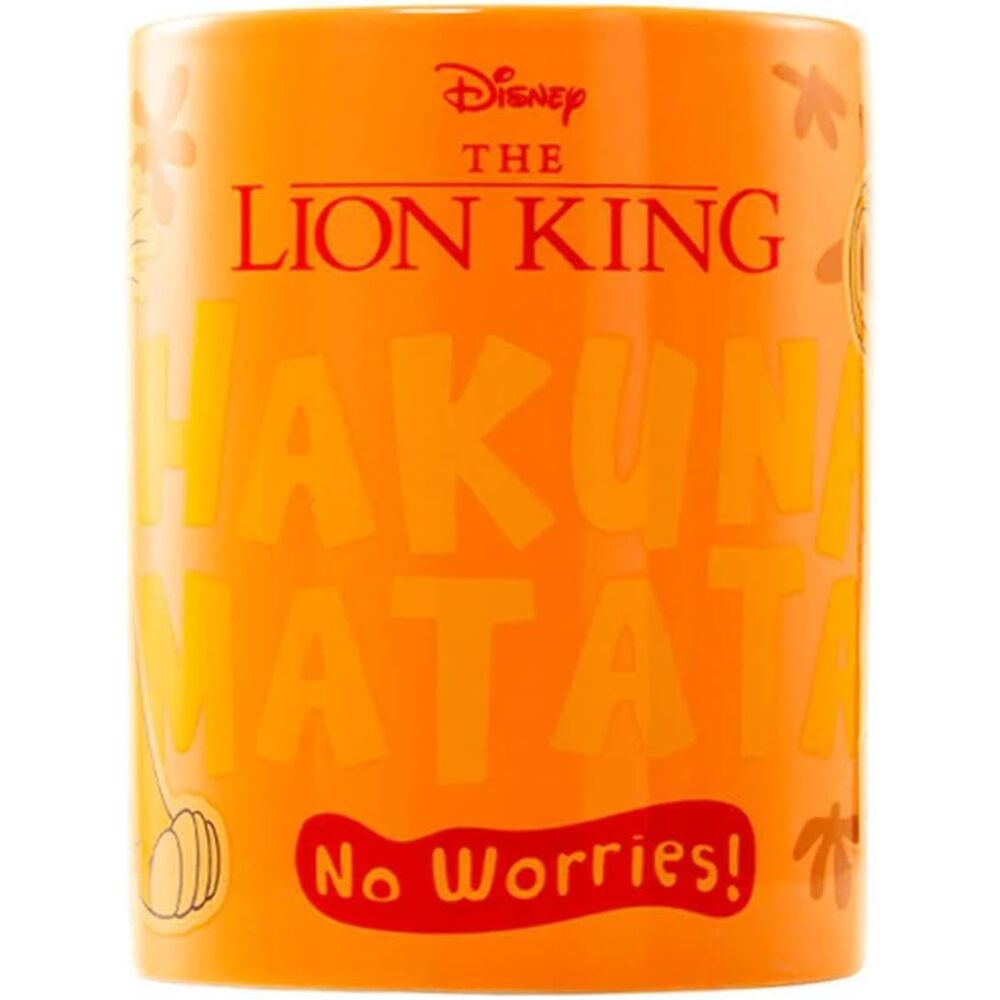 Taza funda de peluche El Rey Leon Disney 440ml PYRAMID