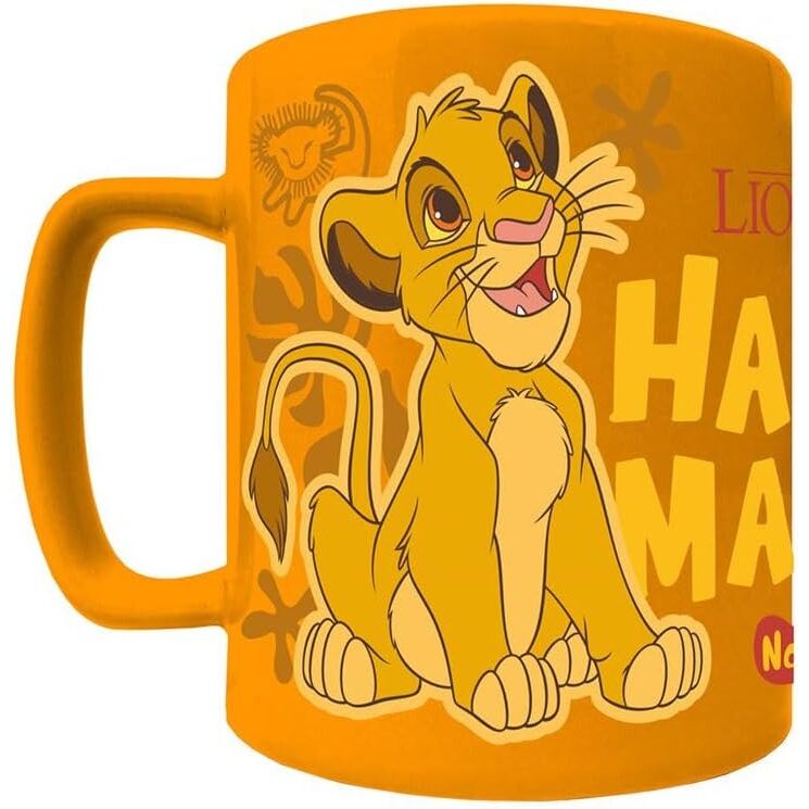 Taza funda de peluche El Rey Leon Disney 440ml PYRAMID