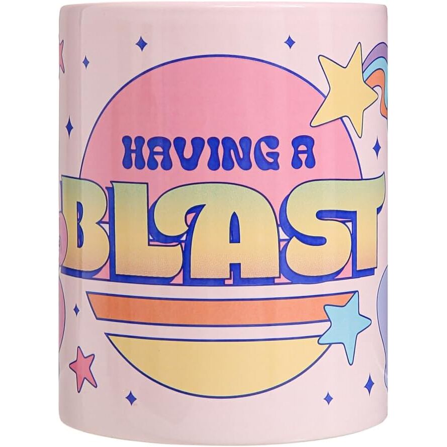 Taza funda de peluche Angel & Stitch Disney 440ml PYRAMID