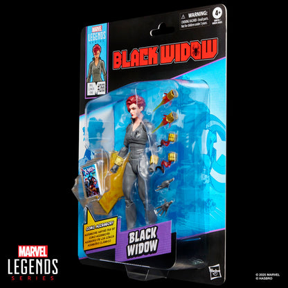 Figura Viuda Negra Black Widow Marvel Legends Series 15cm HASBRO