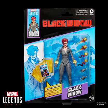 Figura Viuda Negra Black Widow Marvel Legends Series 15cm HASBRO