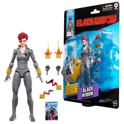 Figura Viuda Negra Black Widow Marvel Legends Series 15cm HASBRO