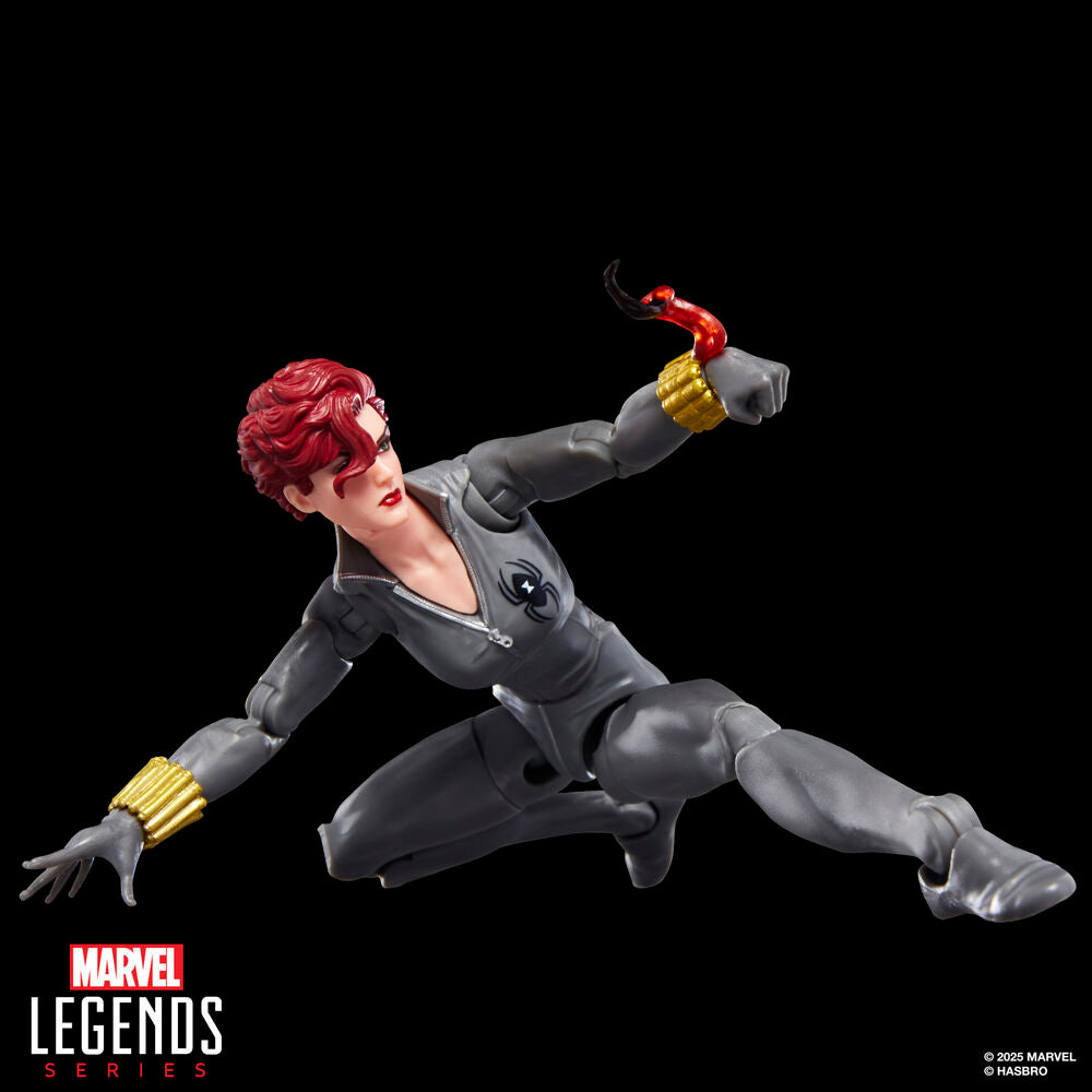 Figura Viuda Negra Black Widow Marvel Legends Series 15cm HASBRO