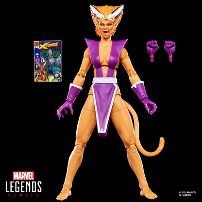 Figura Feral X-Force Marvel Legends Series 15cm HASBRO