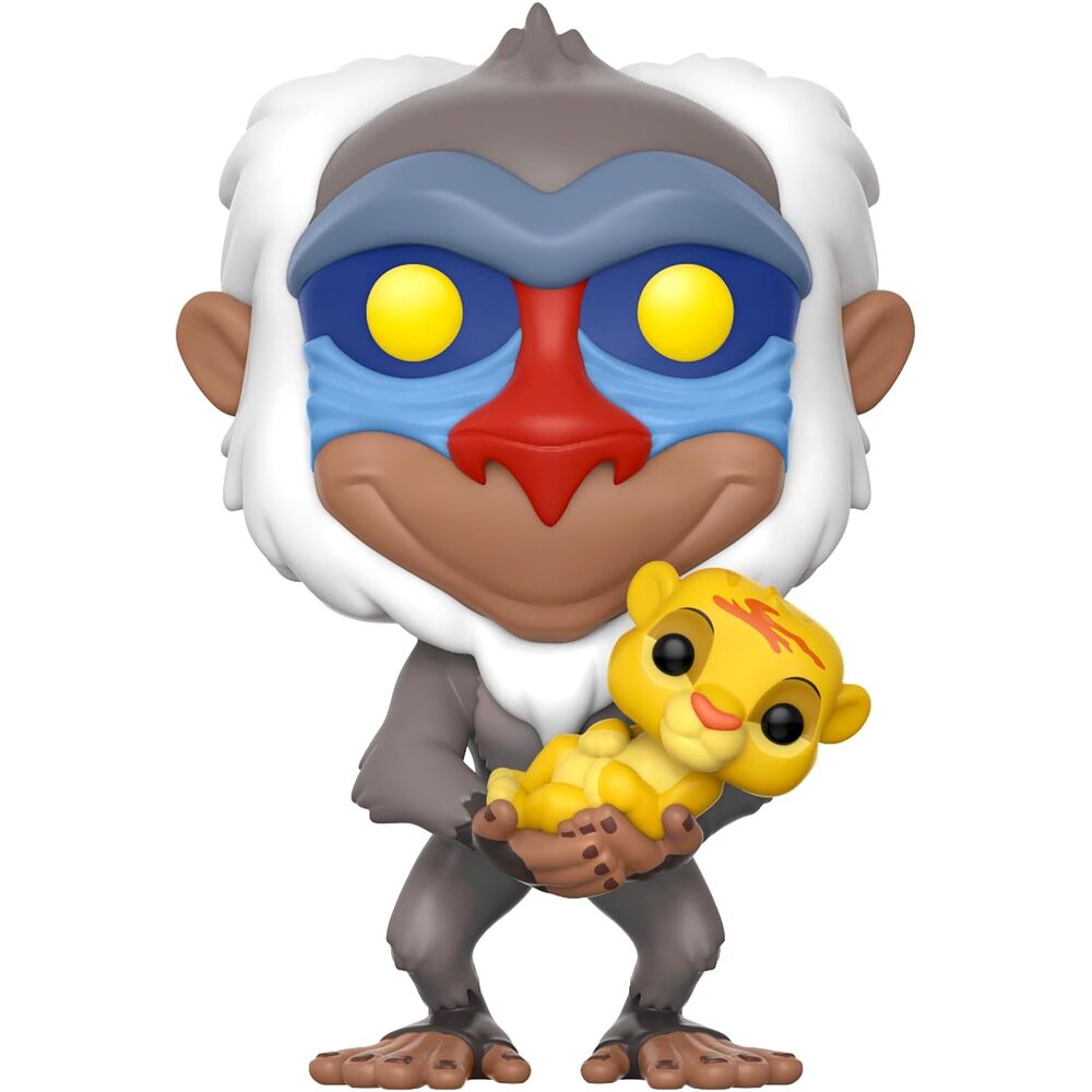 Figura POP Disney El Rey Leon Rafiki con Simba FUNKO