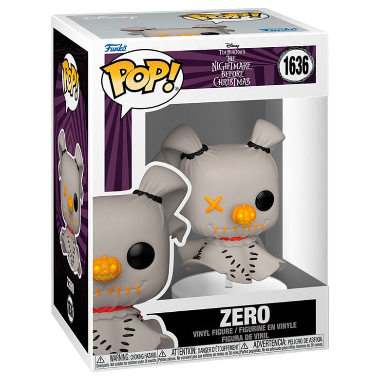 Figura POP Disney Pesadilla Antes de Navidad Zero FUNKO