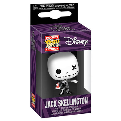 Llavero Pocket POP Disney Pesadilla Antes de Navidad Jack Skellington FUNKO
