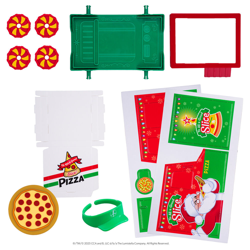 Accesorios repartidor de pizzas The Elf On the Shelf CEFA TOYS