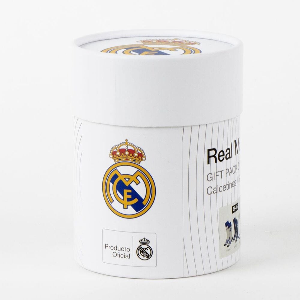 Set 3 calcetines Real Madrid adulto CERDÁ