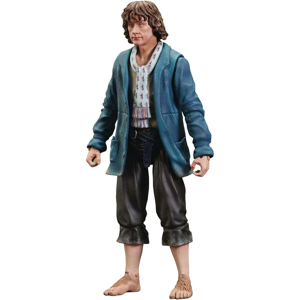 Figura Pippin Deluxe El Señor de los Anillos 10cm DIAMOND SELECT