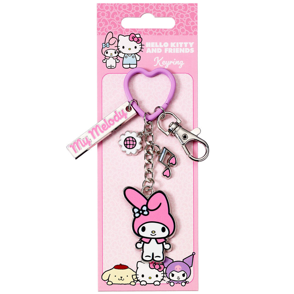 Llavero My Melody Hello Kitty THE CARAT SHOP