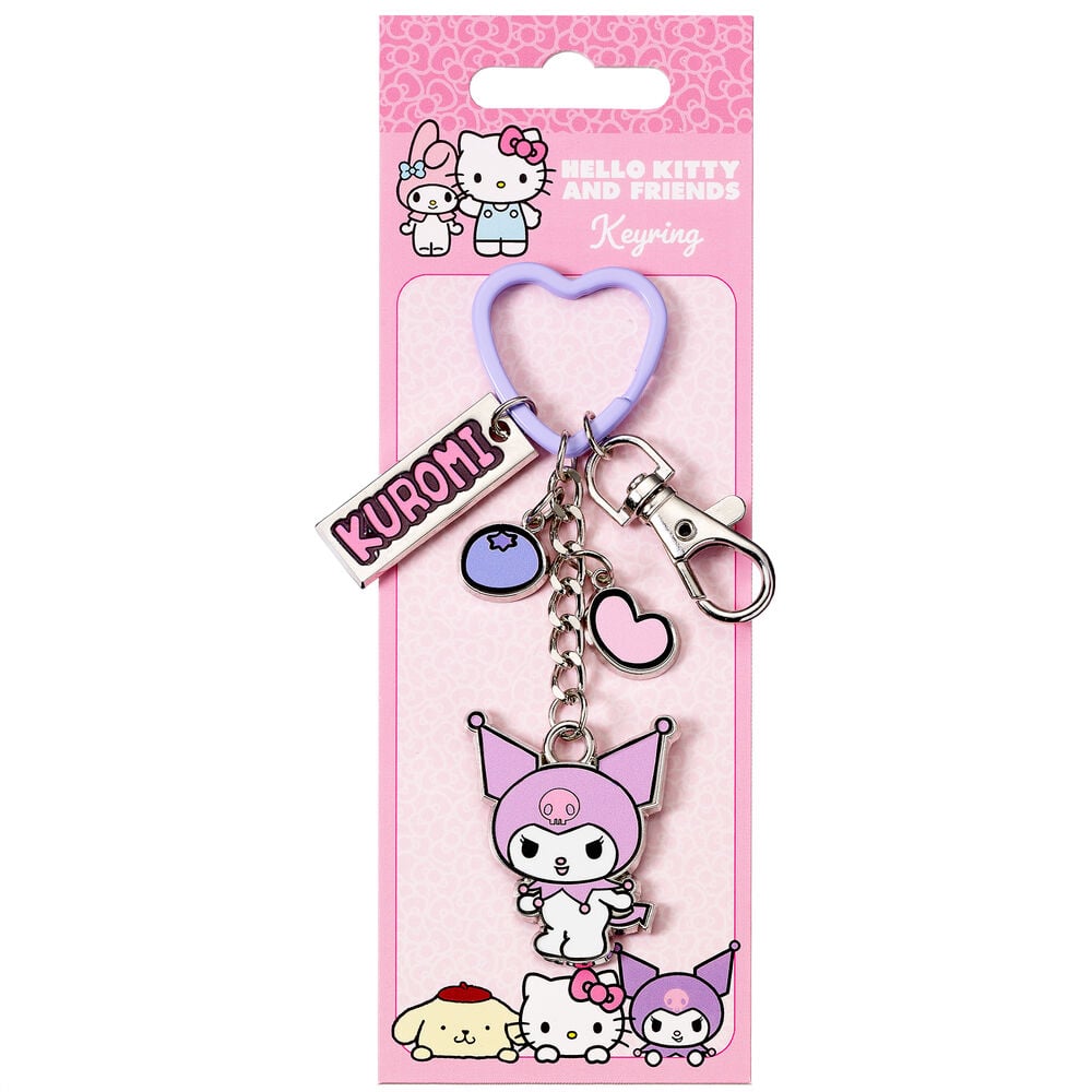 Llavero Kuromi Hello Kitty THE CARAT SHOP