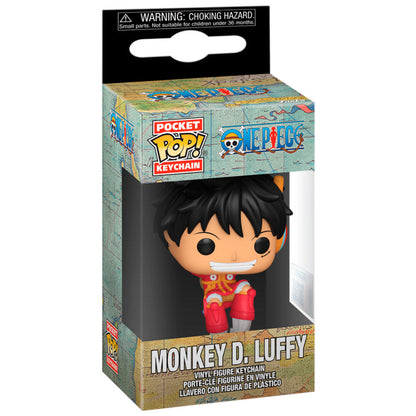 Llavero Pocket POP One Piece Monkey D. Luffy FUNKO