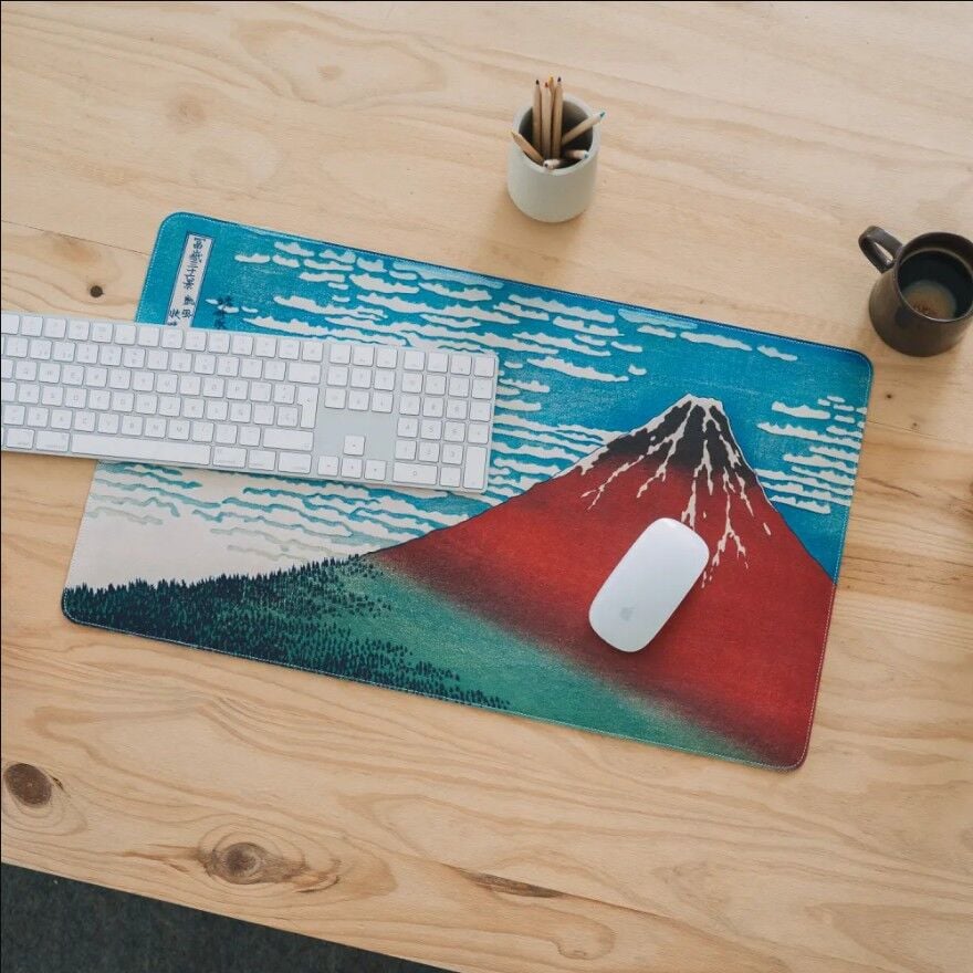 Alfombrilla gaming La Gran Ola de Kanagawa Hokusai ERIK