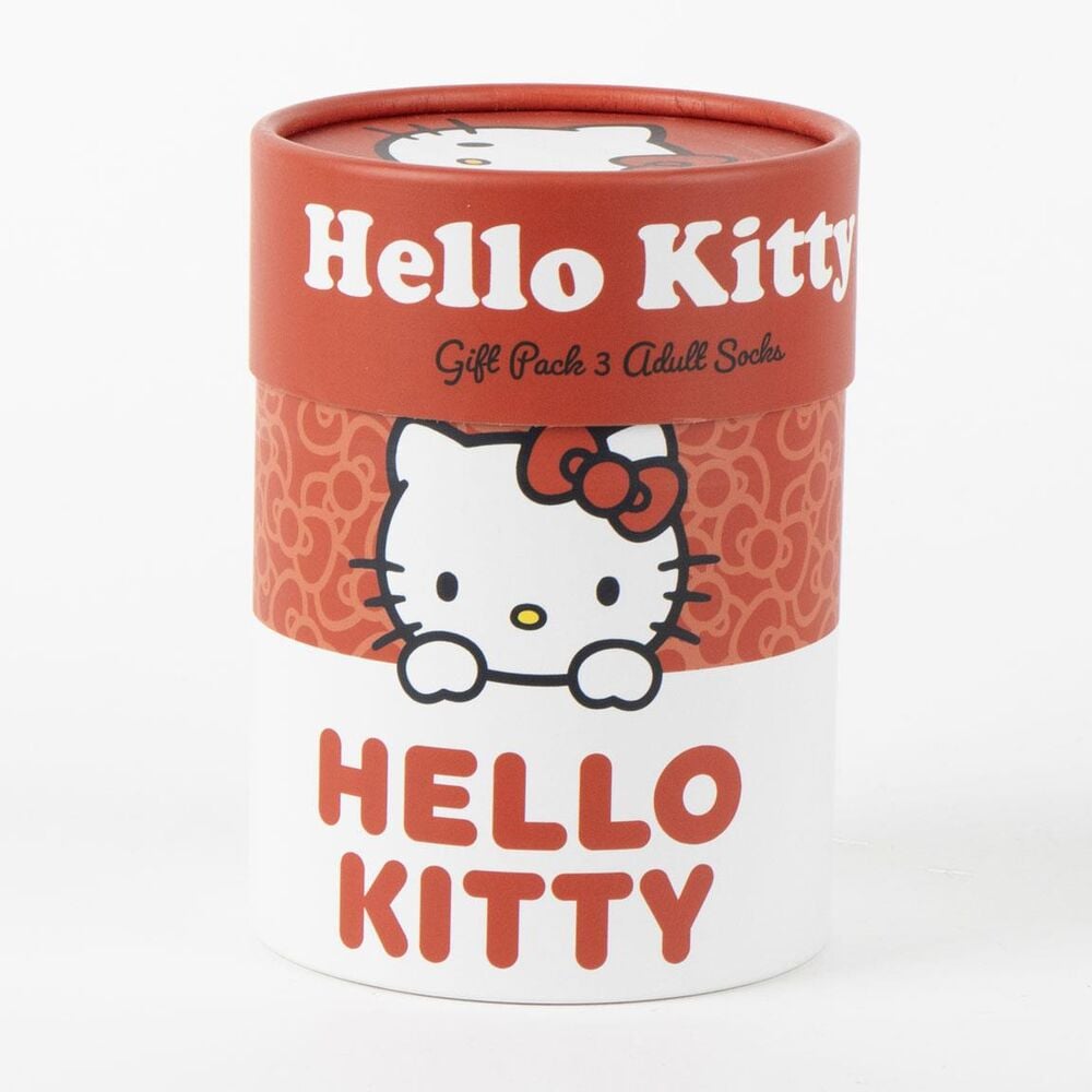 Set 3 calcetines Hello Kitty adulto CERDÁ