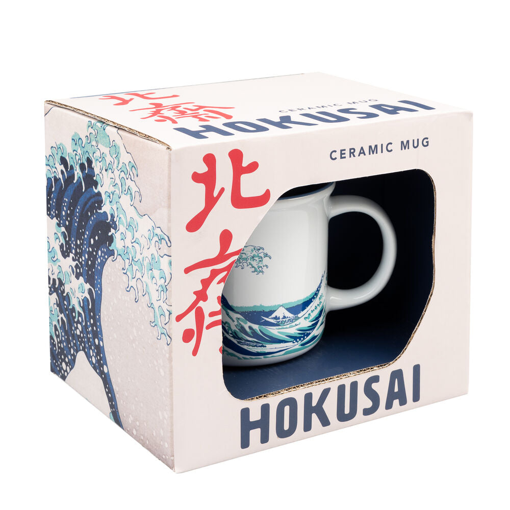 Taza La Gran Ola de Kanagawa Hokusai 350ml ERIK