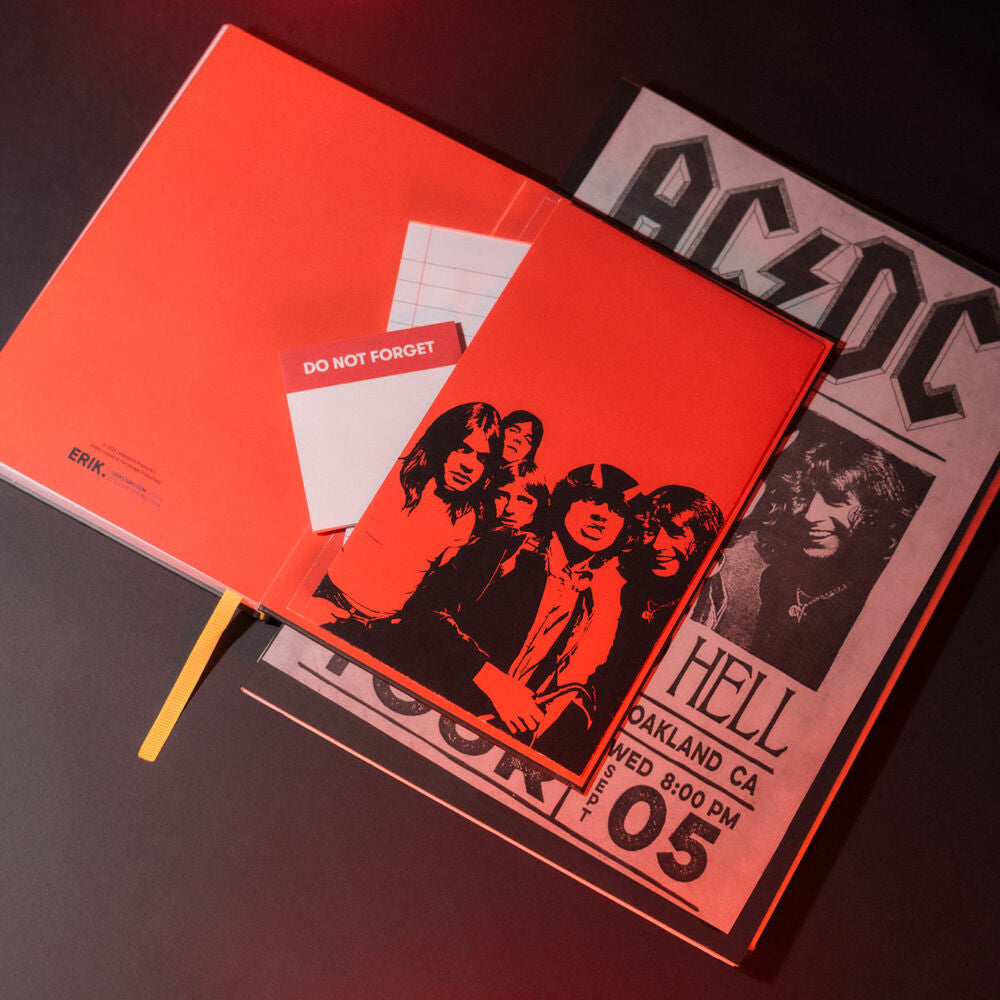Cuaderno A5 Premium AC/DC ERIK