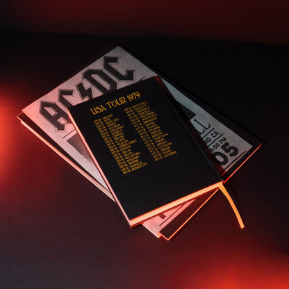 Cuaderno A5 Premium AC/DC ERIK