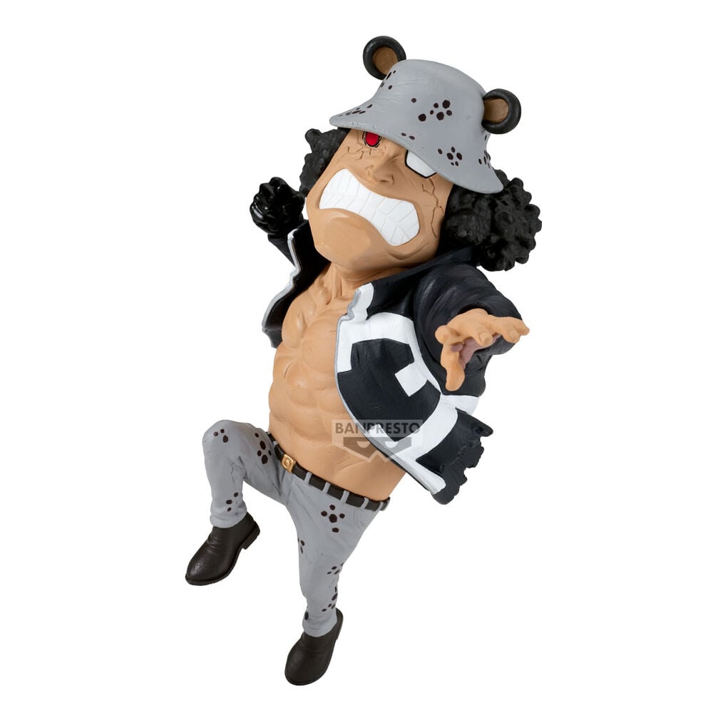 Figura Bartholomew Kuma Mega World Collectable One Piece 13cm BANPRESTO