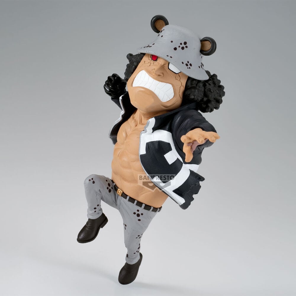 Figura Bartholomew Kuma Mega World Collectable One Piece 13cm BANPRESTO