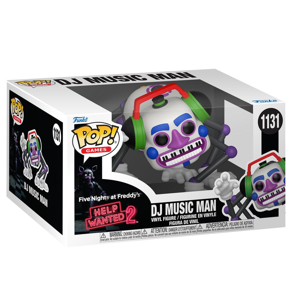 Figura POP Five Nights at Freddys Help Wanted 2 DJ Music Man FUNKO