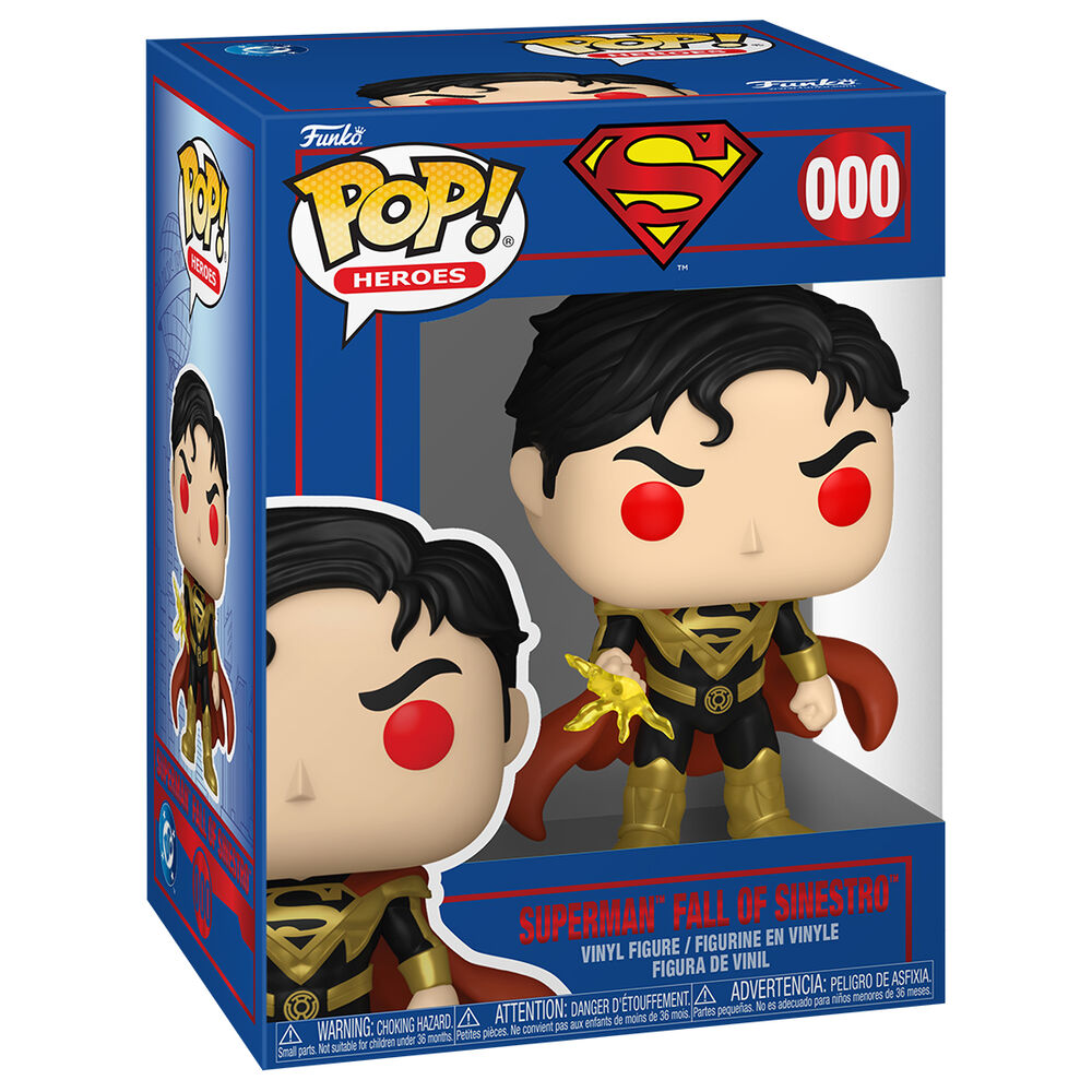 Figura POP DC Comics Superman Fall of Siniestro FUNKO