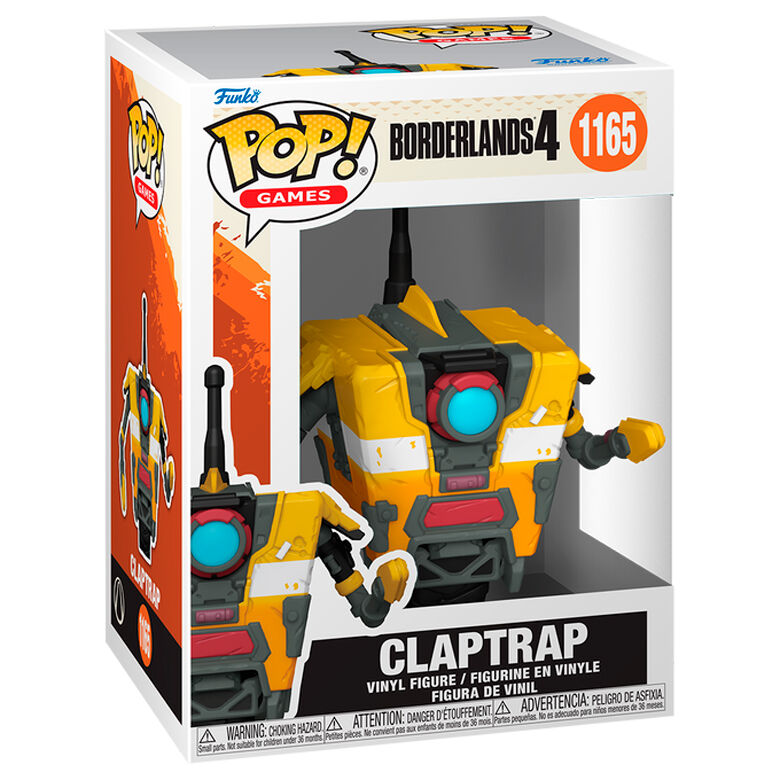 Figura POP Borderlands 4 Claptrap FUNKO