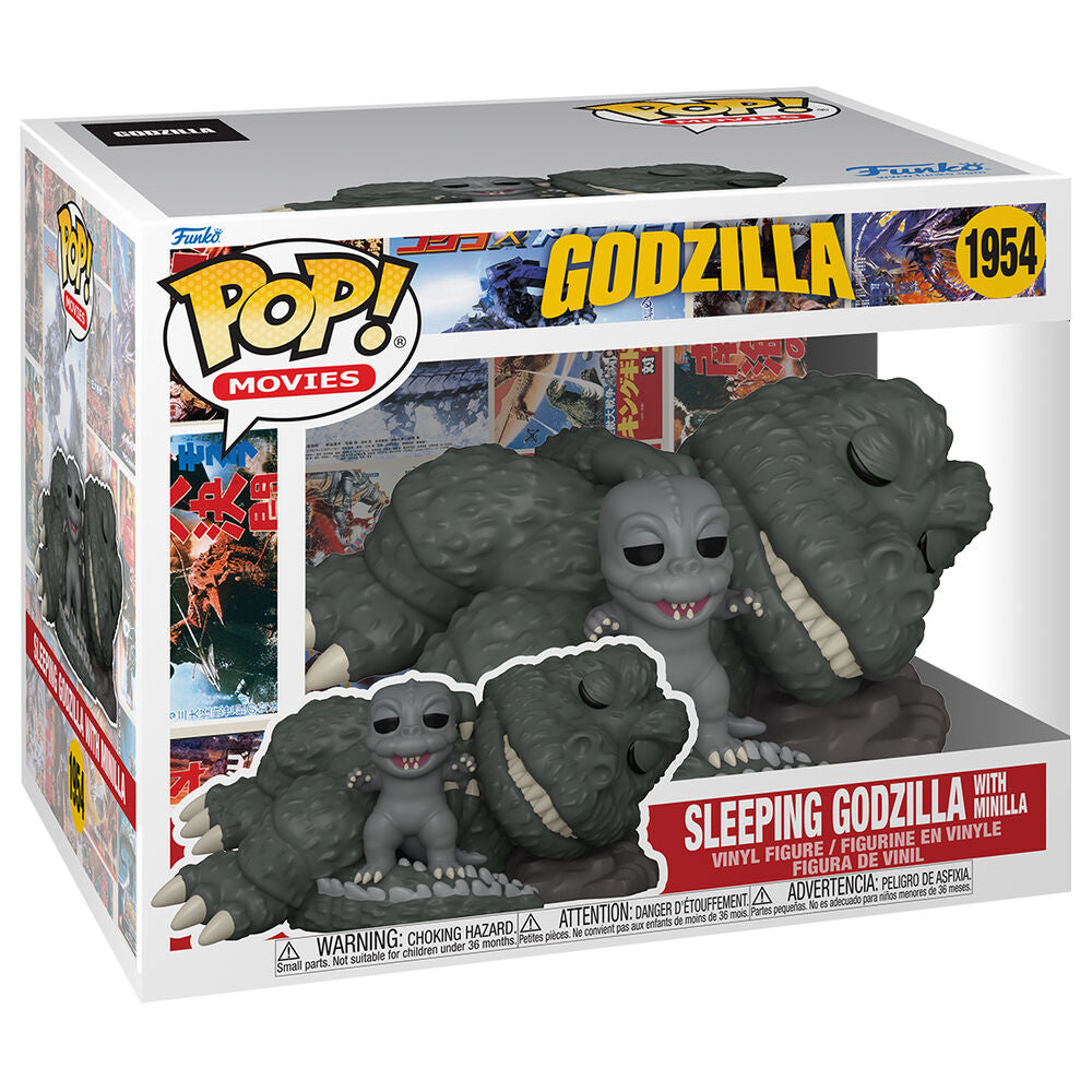 Figura POP Super Godzilla Sleeping Godzilla with Minilla FUNKO