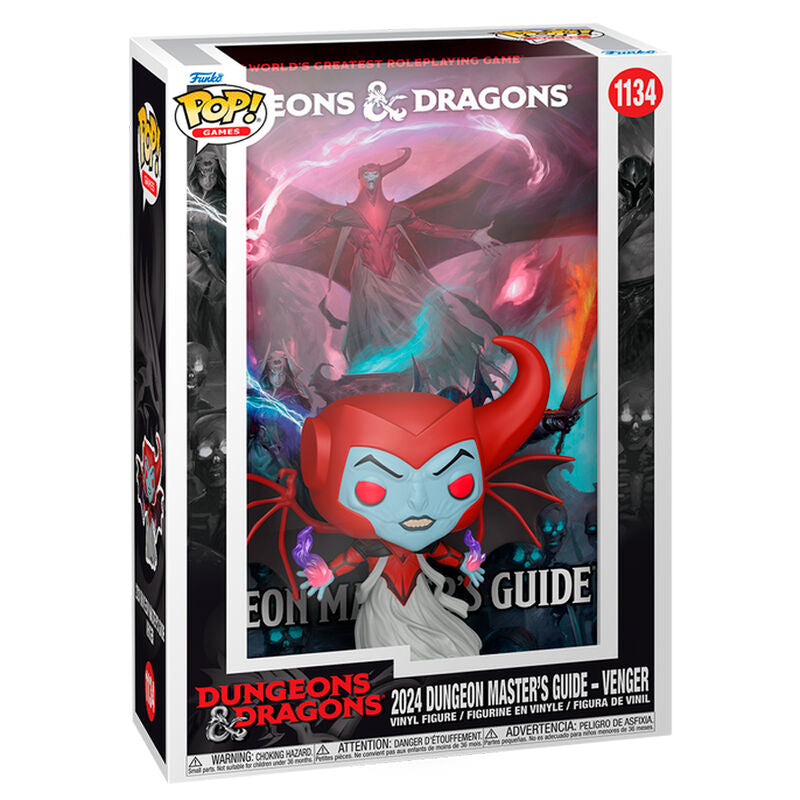 Figura POP Cover Dragones y Mazmorras 2024 Dungeon Master's Guide Venger FUNKO