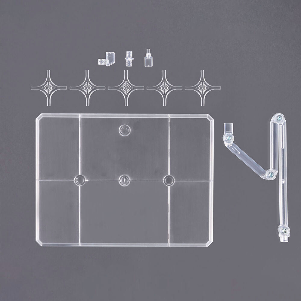 Base Exhibicion Action Base 8 Transparente BANDAI HOBBY