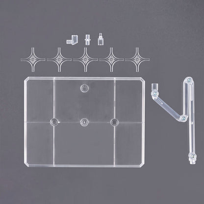 Base Exhibicion Action Base 8 Transparente BANDAI HOBBY