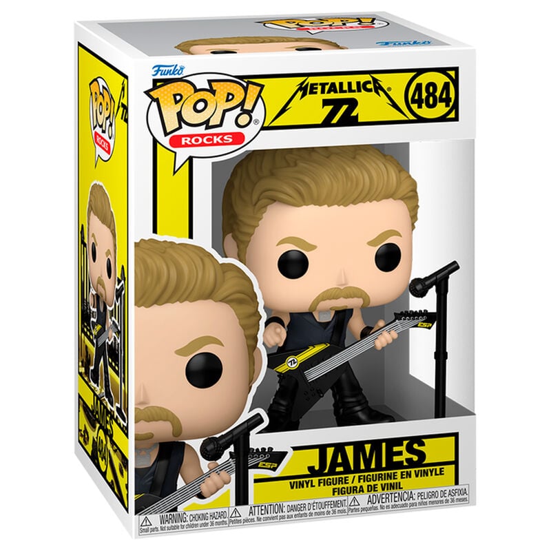 Figura POP Metallica 72 James FUNKO