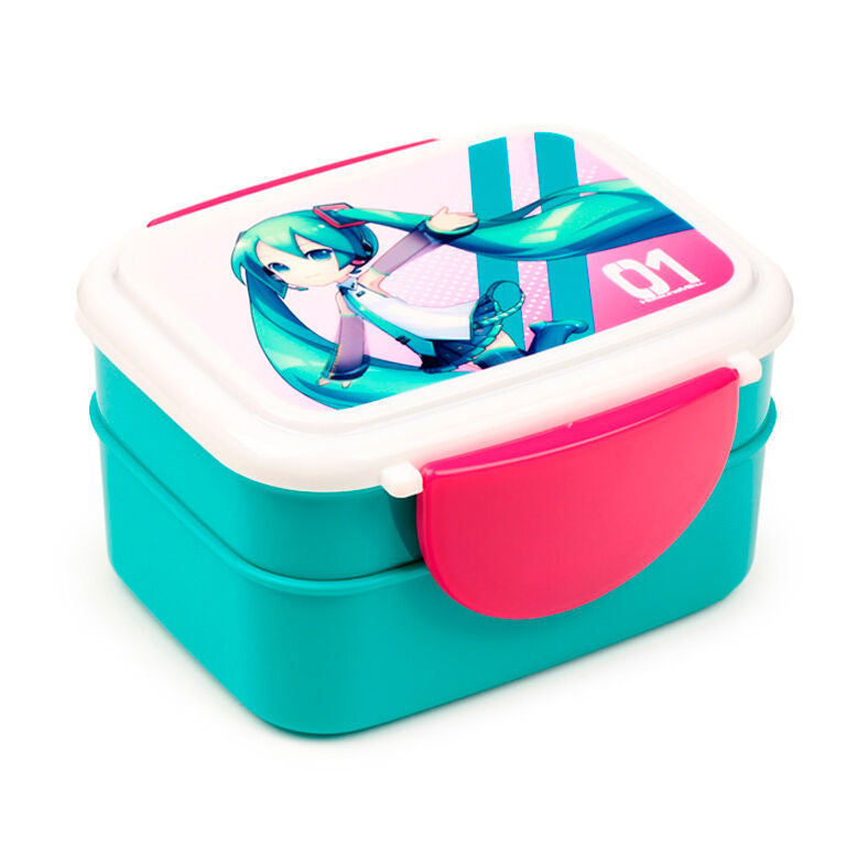 Sandwichera + cubiertos Hatsune Miku PUCKATOR